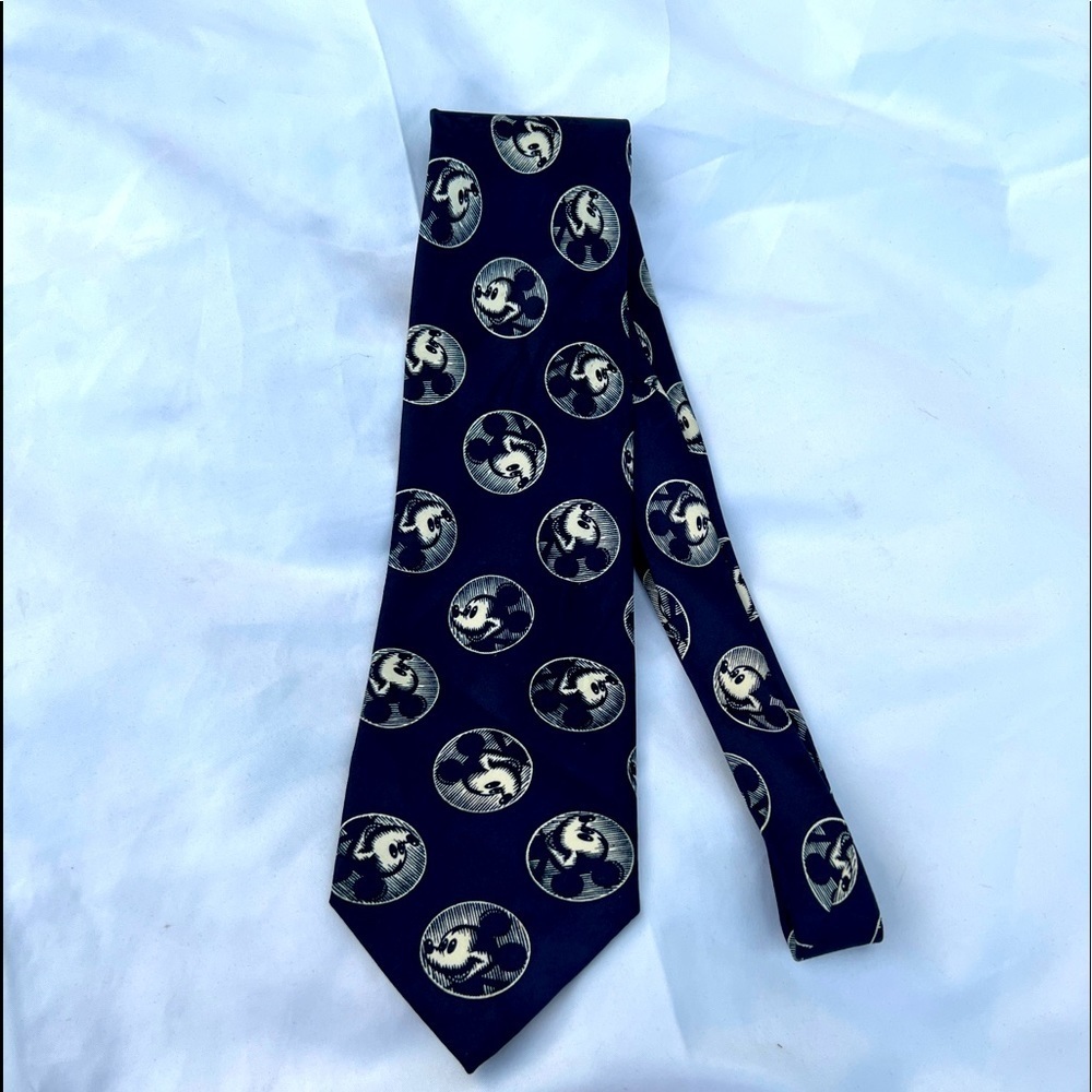 Disney Mickey Mouse navy neck Tie